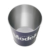 Modelo Decorative Metal Trash Bin Waste Basket - 11.25" x 10.5"